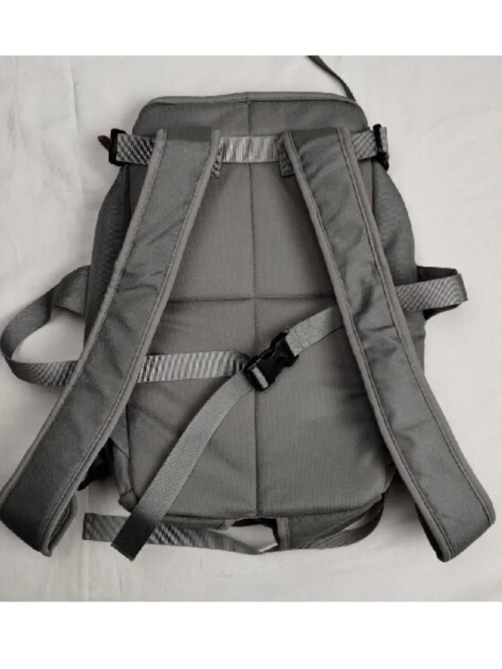 Doglemi Cat & Dog Front Carrier Gray Medium Backpack W/ Adjustable Straps